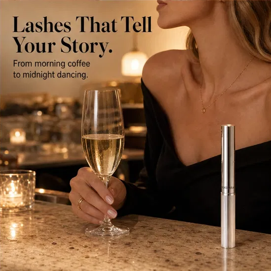 Lustrelle™ – Volumizing & Curling Long-Lasting Metallic Mascara + 1+1 FREE