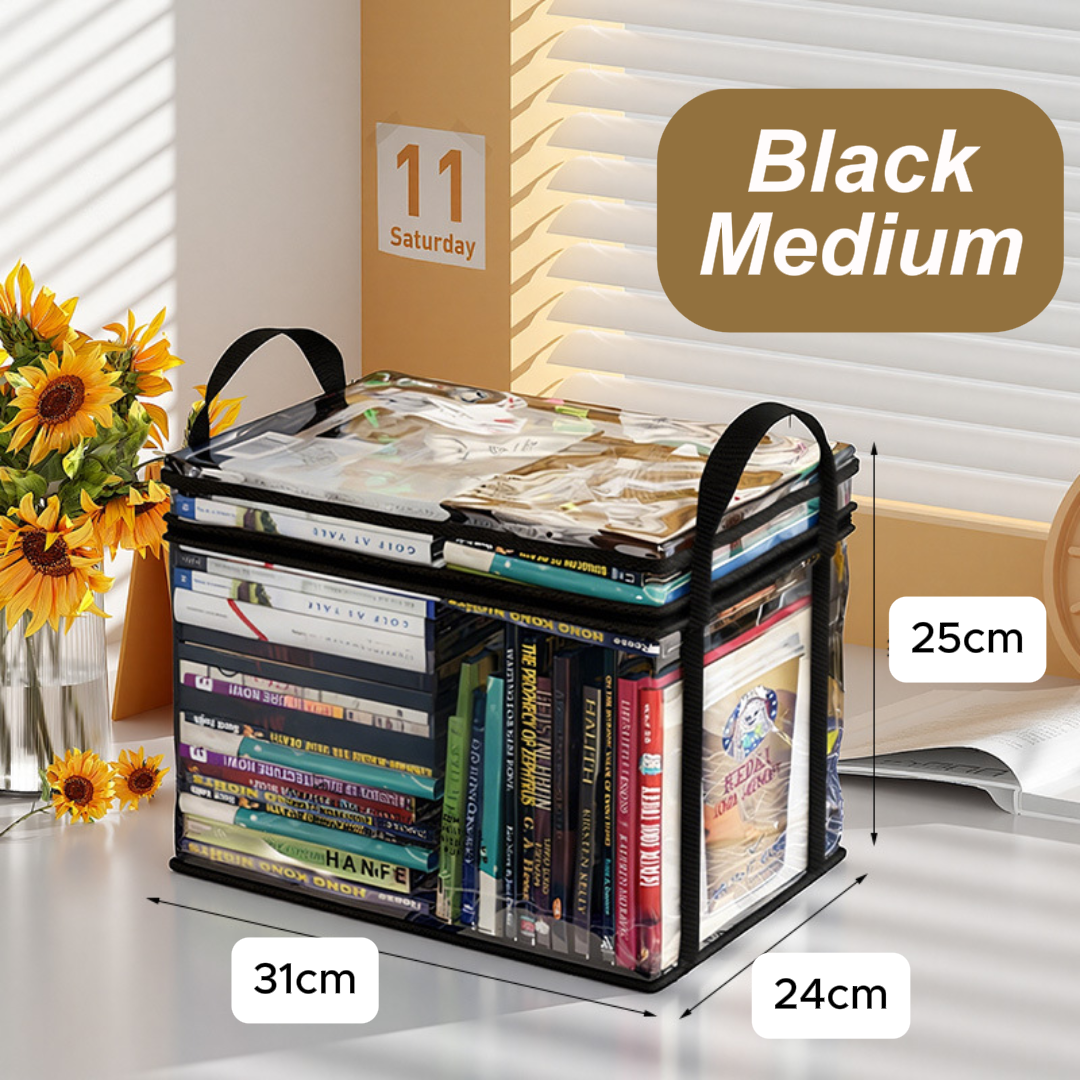 ClearNest™ – Heavy-Duty Clear Stackable Storage Bag for Clothes & Moving + 50% OFF