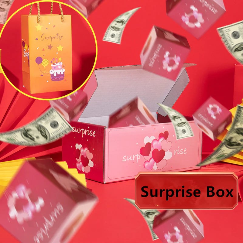 The Surprise Bomb Box - The Most Surprising Gift Ever + 1+1 FREE