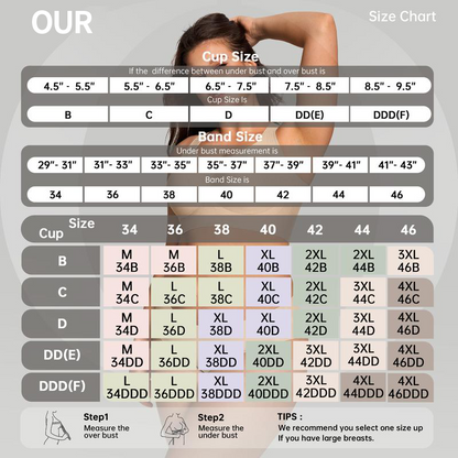 The AuraSupport Wireless Bra - Full Coverage, Zero Wires + 50% OFF