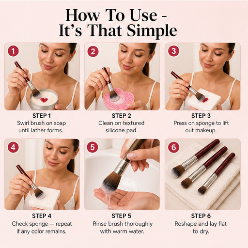 Sudora – Heart-Shaped Brush Cleansing Soap with Silicone Scrub Pad + 50% OFF
