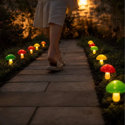 Mossglow™ – Solar-Powered Waterproof Mushroom Garden Lights + 50% OFF