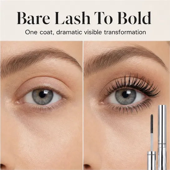 Lustrelle™ – Volumizing & Curling Long-Lasting Metallic Mascara + 1+1 FREE