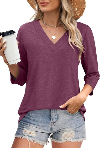 The Essential V-Neck Top - The Foundation of Every Outfit + 50% OFF