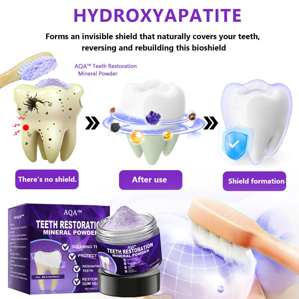 Bio-Restore Powder - Rebuild Your Teeth Naturally. + 50% OFF