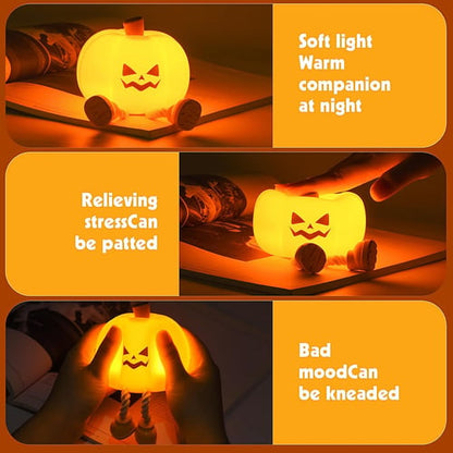 The Glow-Pumpkin Night Light - The Secret to Easy Bedtimes + 50% OFF