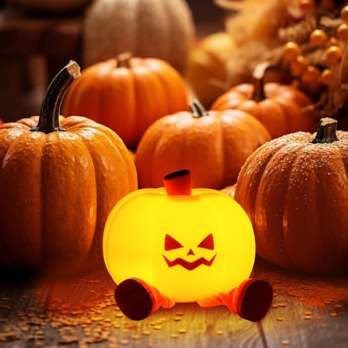 The Glow-Pumpkin Night Light - The Secret to Easy Bedtimes + 50% OFF