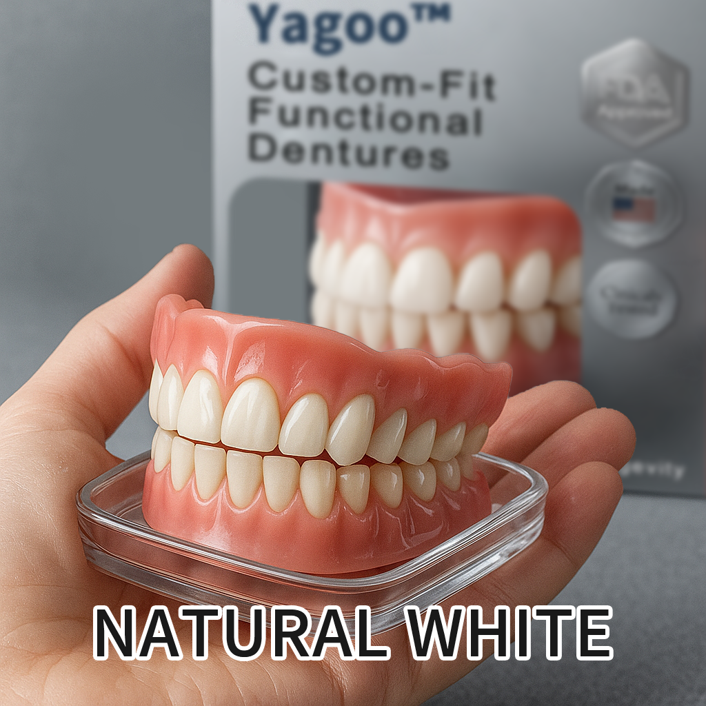 ComfortGrip Custom Dentures - A Secure Smile, A Youthful Face + 50% OFF