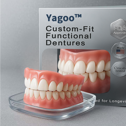 ComfortGrip Custom Dentures - A Secure Smile, A Youthful Face + 50% OFF