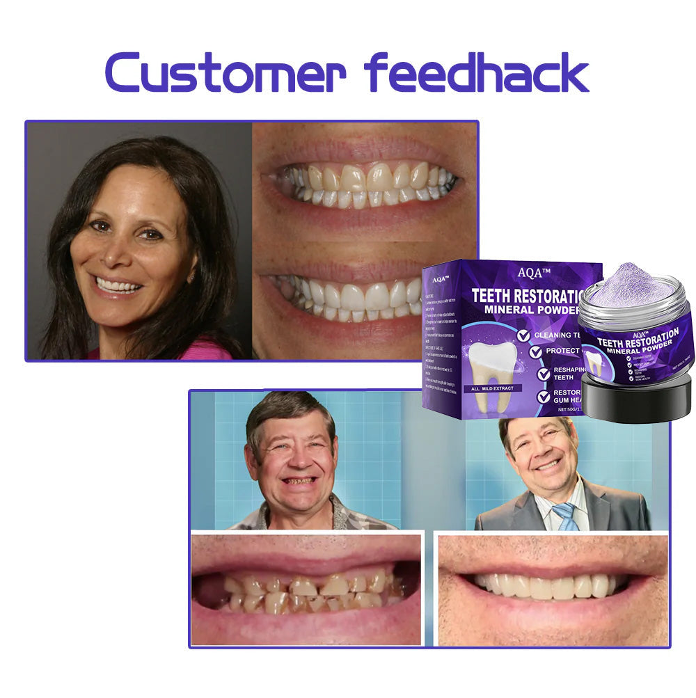 Bio-Restore Powder - Rebuild Your Teeth Naturally. + 50% OFF