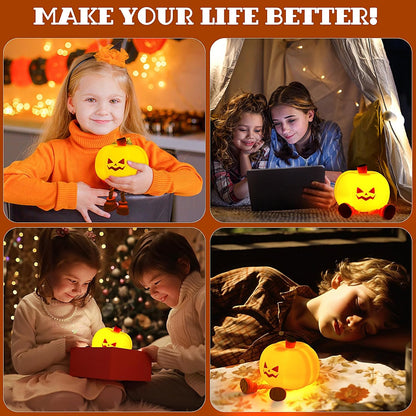 The Glow-Pumpkin Night Light - The Secret to Easy Bedtimes + 50% OFF