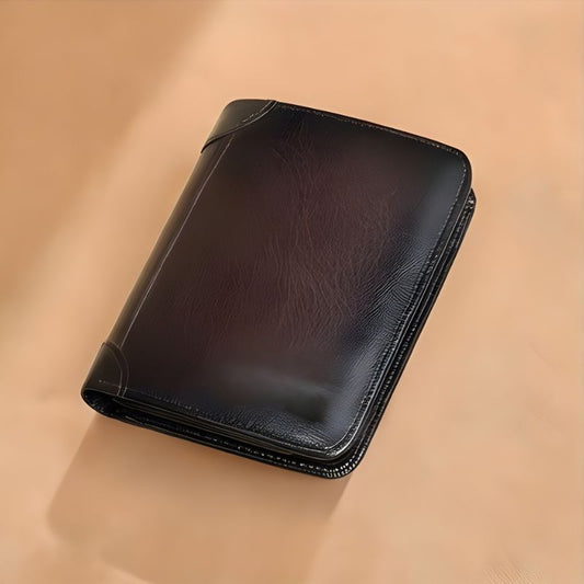 Burnish™ – Genuine Leather RFID Blocking Bifold & Trifold Wallet for Men + 50% OFF