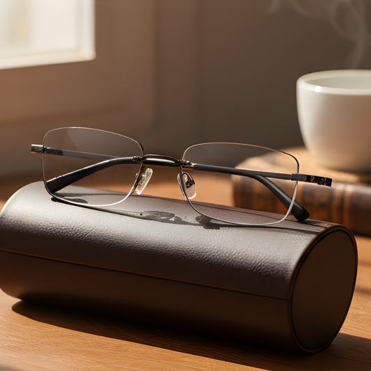 Clarivue™ – Diamond-Cut Rimless Progressive Reading Glasses + 50% OFF