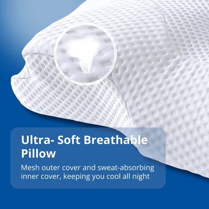 Restora Neck Pillow - The End of Neck Pain & Snoring + 50% OFF