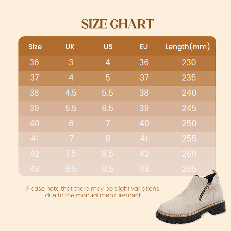The Effortless Zip Boot - Stylish, Water-Resistant, and Anti-Slip +  50% OFF