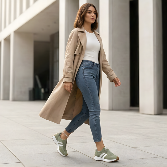 Soleway™ – Retro Runner Platform Sneakers for Women | All-Day Comfort + 50% OFF