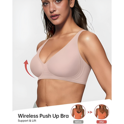 Second Skin Lift Bra – Wireless Invisible Comfort with Natural Push-Up Support 50% OFF!
