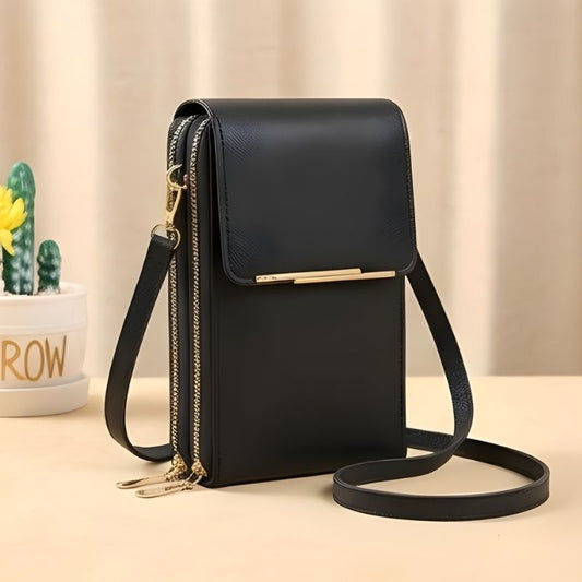 Roamwell™ – Touchscreen Window, RFID-Safe, 2-in-1 Crossbody Phone Bag for Women + 50% OFF