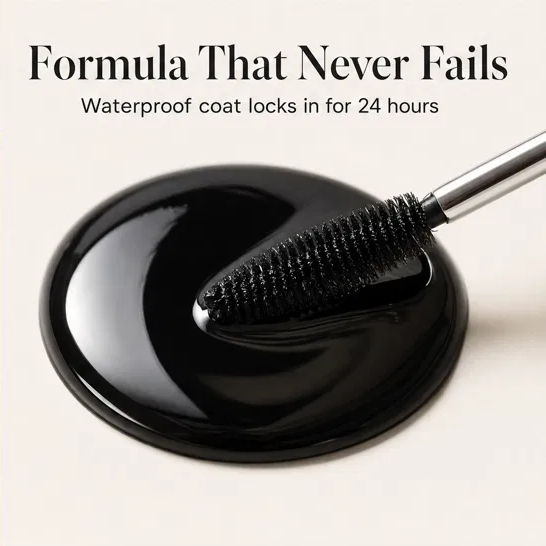 Lustrelle™ – Volumizing & Curling Long-Lasting Metallic Mascara + 1+1 FREE