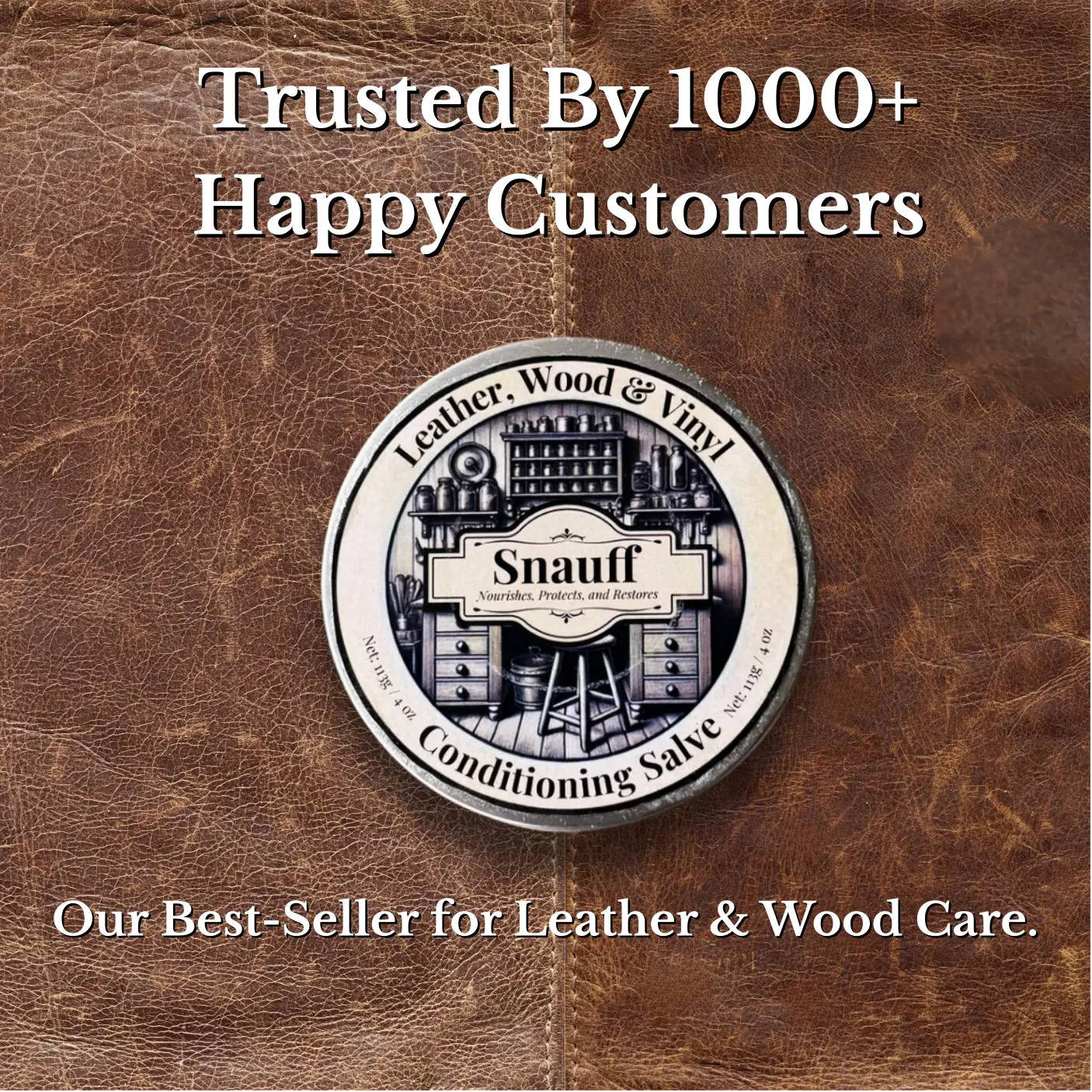 The Detailer's Salve - Revive & Protect Your Leather & Wood +50% OFF