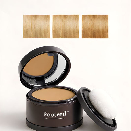 Rootveil™ – Instant Root Cover & Grey Touch-Up Powder with Built-In Mirror + 50% OFF