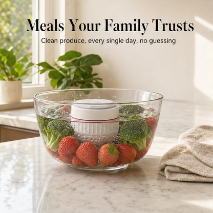 Wellbrook™ – Electrolytic Ion Fruit & Vegetable Cleaner + 50% OFF