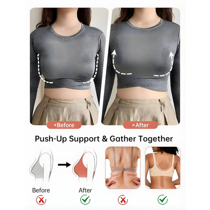 Second Skin Lift Bra – Wireless Invisible Comfort with Natural Push-Up Support 50% OFF!