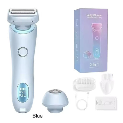 The AuraSmooth 2-in-1 Shaver - Painless Smoothness, Anywhere Comfort + 50% OFF