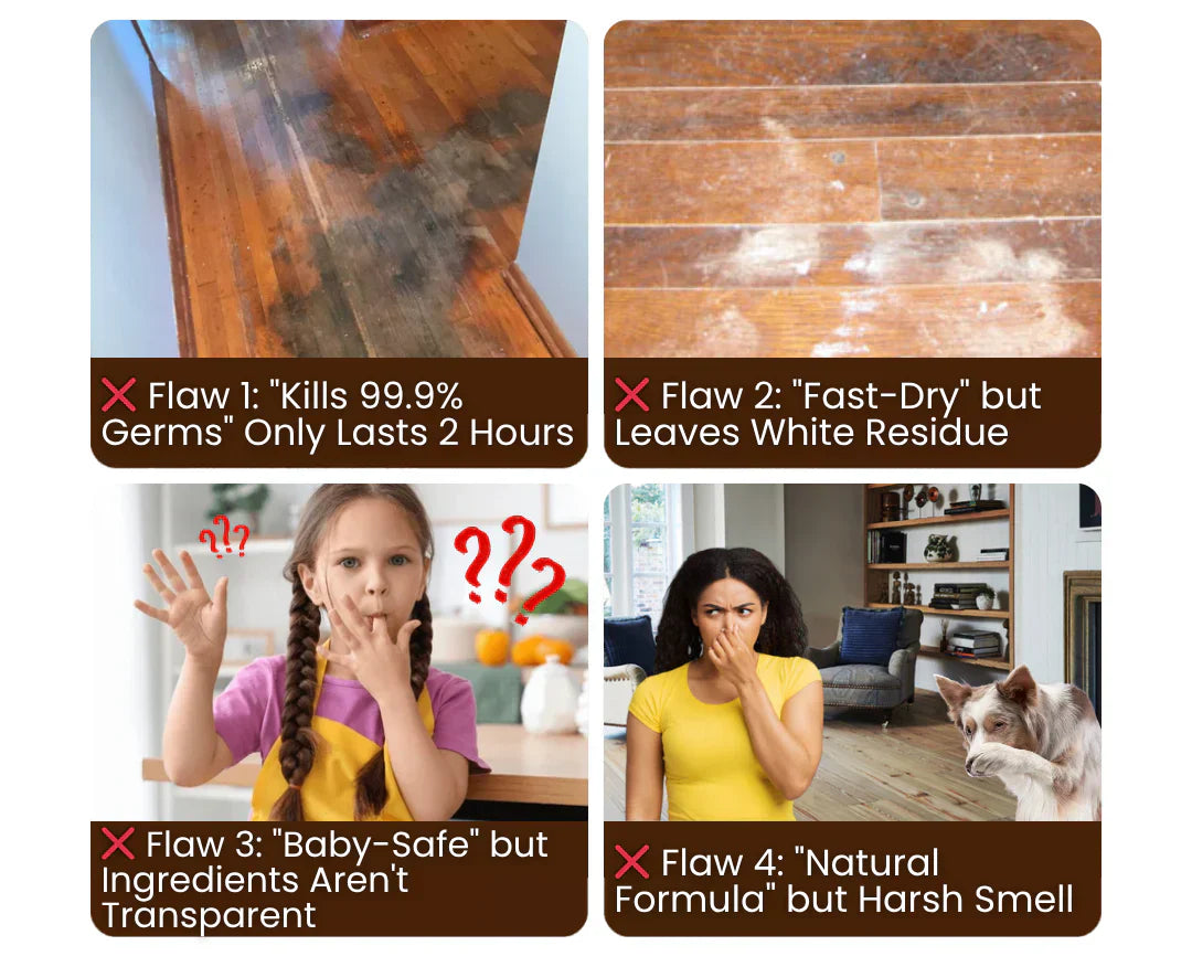 The AuraClean Floor Solution — 10-Minute Dry & Shield + 1+1 FREE