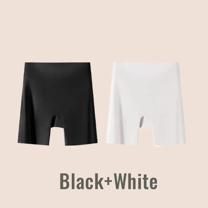 Women’s High-Waist Ice Silk Underwear – Tummy Control & Hip Lifting Comfort – 1+1 FREE