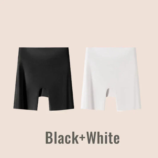 Women’s High-Waist Ice Silk Underwear – Tummy Control & Hip Lifting Comfort – 1+1 FREE