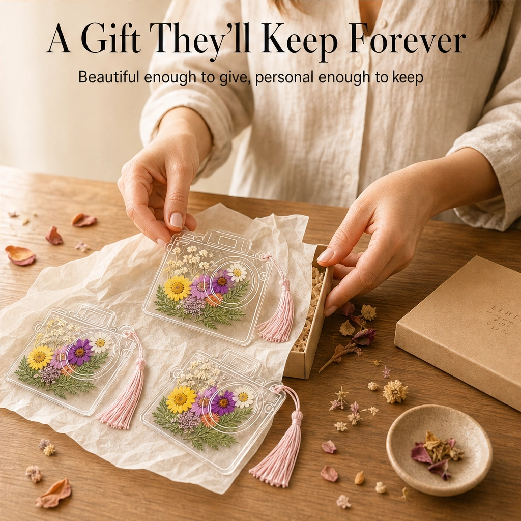 Petalume™ – Real Dried-Flower Bookmark Kit + 50% OFF