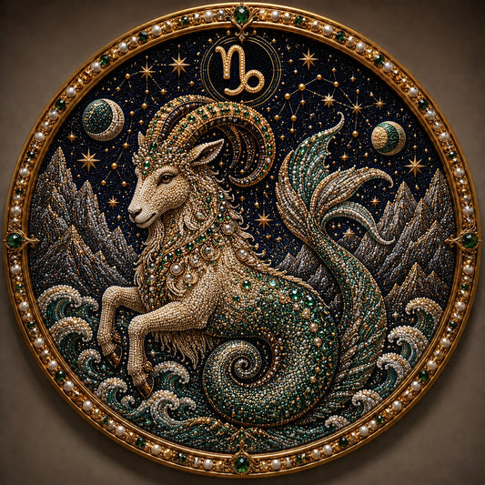 Perlune – 3D Pearl Mosaic Zodiac Art Kit, All 12 Star Signs + 50% OFF