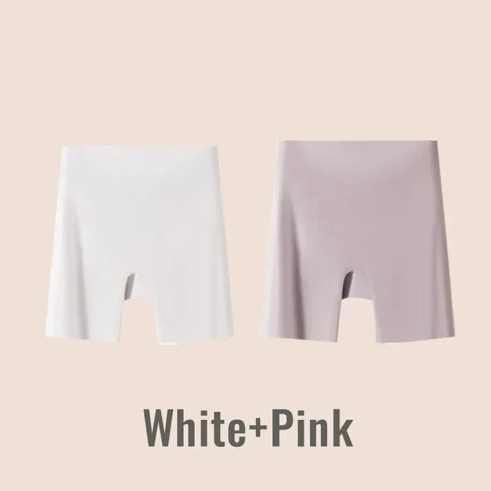 Women’s High-Waist Ice Silk Underwear – Tummy Control & Hip Lifting Comfort – 1+1 FREE