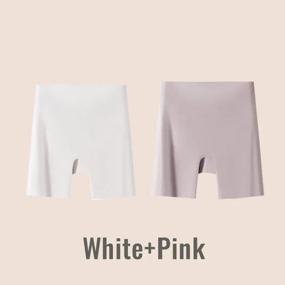 Women’s High-Waist Ice Silk Underwear – Tummy Control & Hip Lifting Comfort – 1+1 FREE