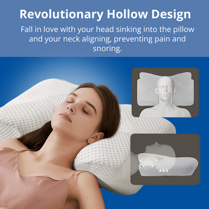 Restora Neck Pillow - The End of Neck Pain & Snoring + 50% OFF