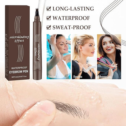 The MicroFine Brow Pen - Hair-Like Strokes for All-Day Perfection + 50% OFF