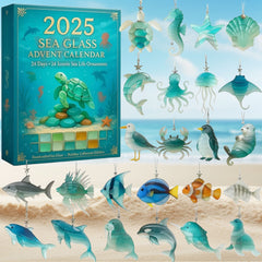The SeaGlass Advent Calendar - 24 Days of Ocean Magic + 50% OFF