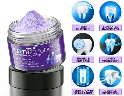 The RestoreGum Mineral Powder - Dentist-Approved, TGA Recommended for Gum & Tooth Repair + 50% OFF