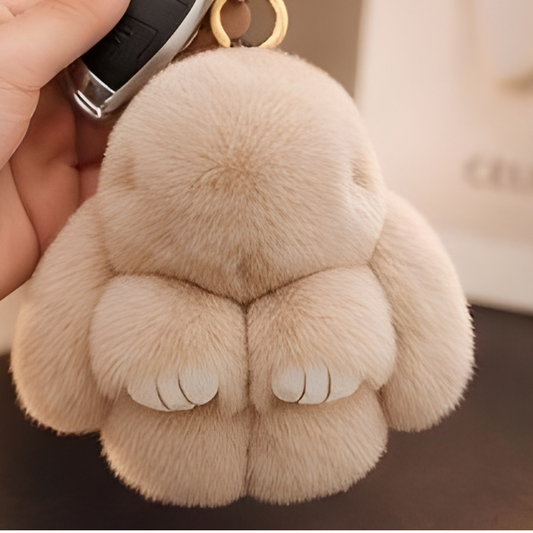 Velvetpaw™ – Ultra-Soft Plush Bunny Keychain with Collectible Tin Gift Box + 50% OFF