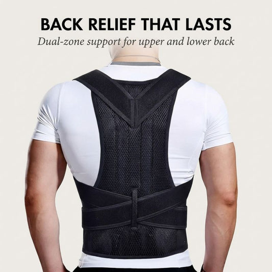 Alignex™ – Dual-Zone Back & Posture Support Brace for Men & Women + 50% OFF