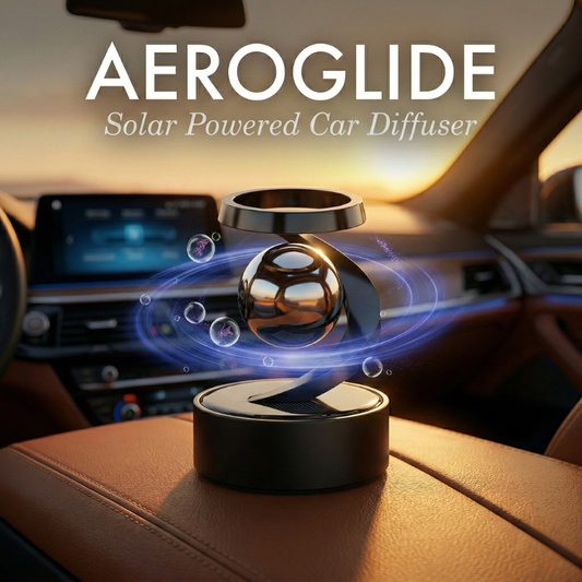 Aeroglide™ – Solar-Powered Levitating Car Aromatherapy Diffuser + 50% OFF