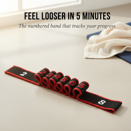 Limbera™ – 8-Segment Numbered Stretching & Yoga Resistance Band + 50% OFF