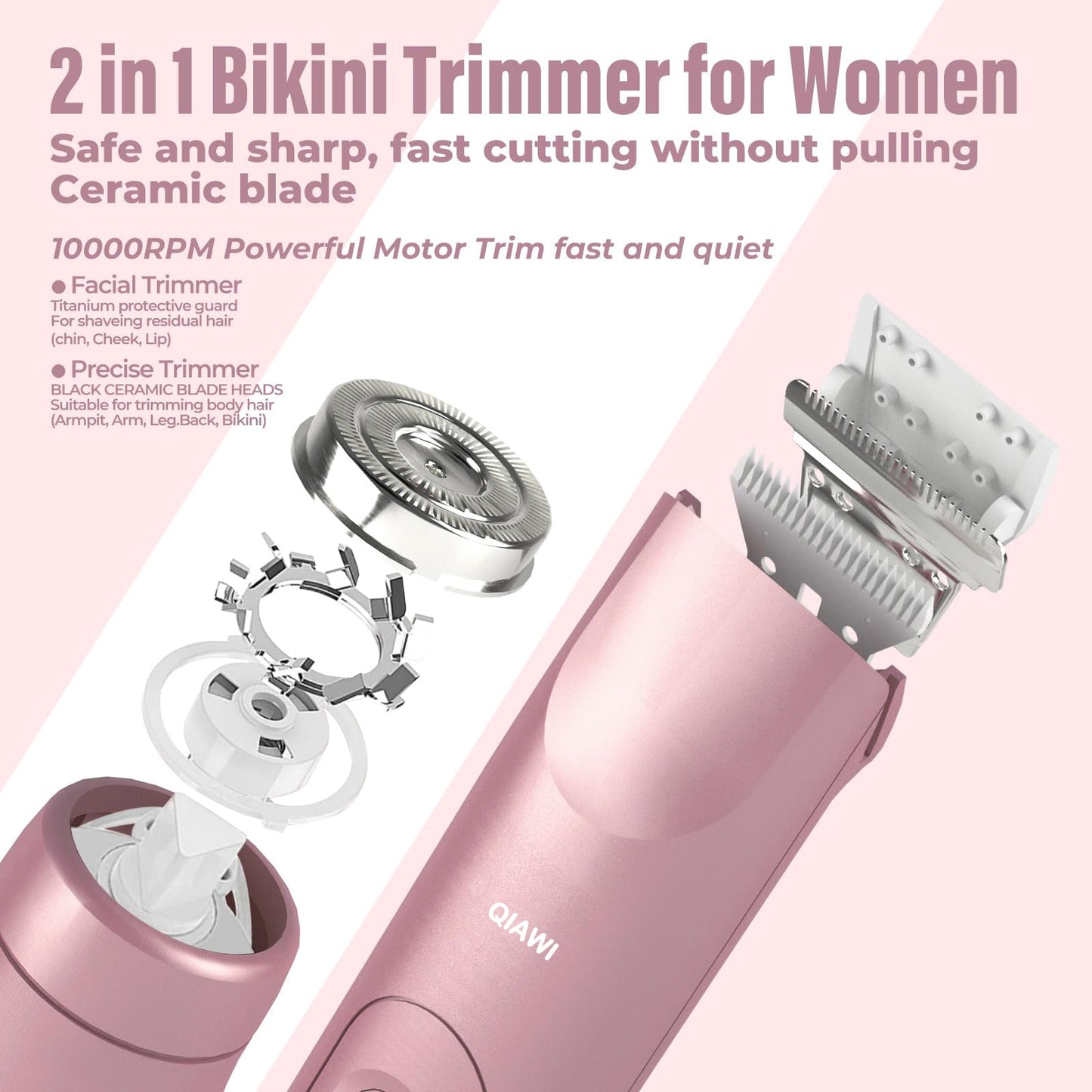 The 2-in-1 Precision Shaver - A Flawless Shave, No Irritation - 50% OFF