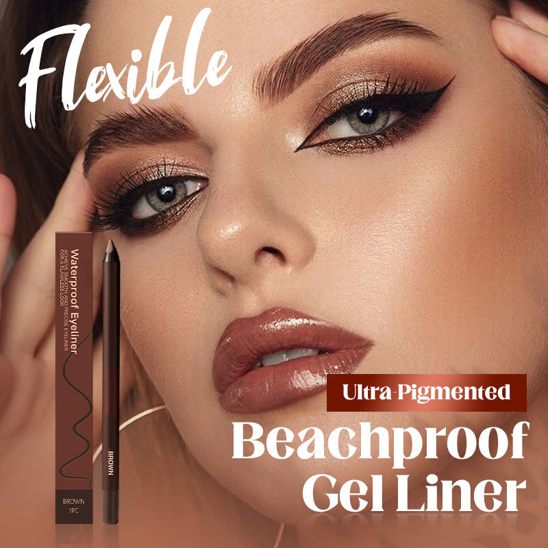 The AquaGlide Eyeliner - Ultra-Pigmented, Waterproof, and Beachproof + 1+1 FREE