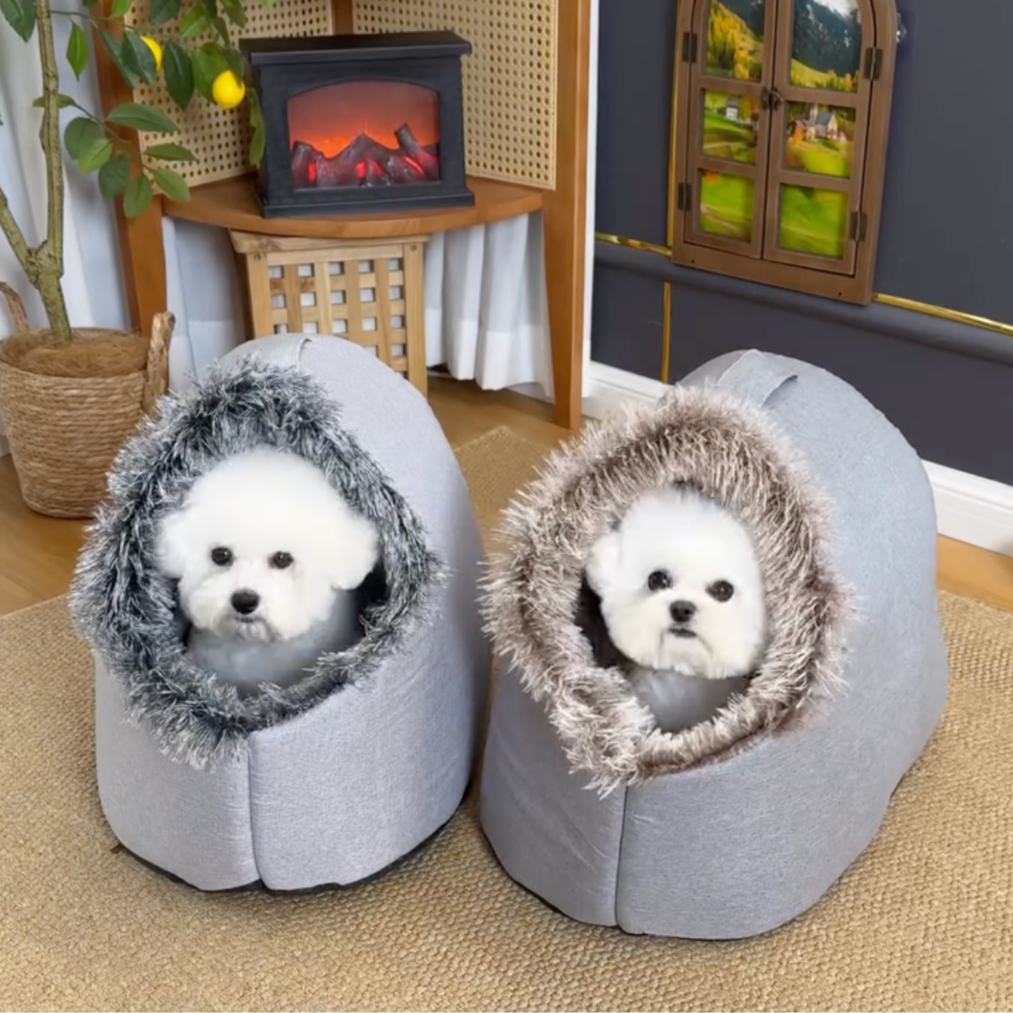 The CozyCave Pet Nest - The Viral Spot for Deep Sleep + 50% OFF