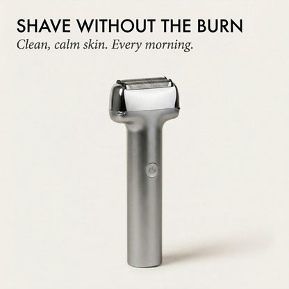Temper™ – Wide Foil, Tilt Head & IPX6 Rechargeable Electric Shaver for Men + 50% OFF