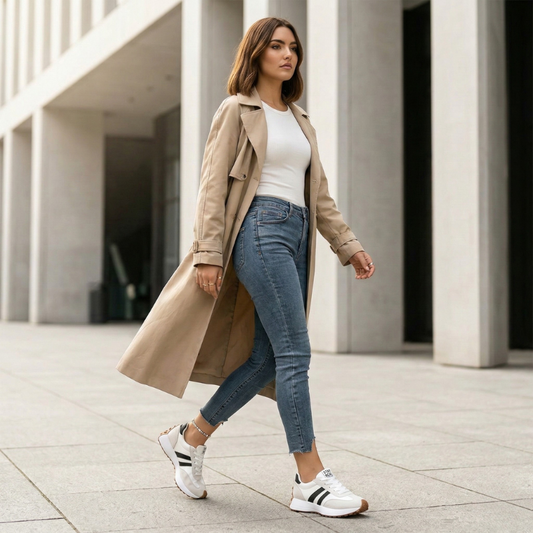 Soleway™ – Retro Runner Platform Sneakers for Women | All-Day Comfort + 50% OFF