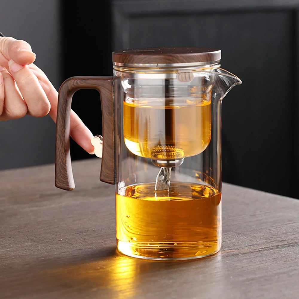 The BrewMaster Glass Teapot - Perfect Tea, Every Time +  50% OFF