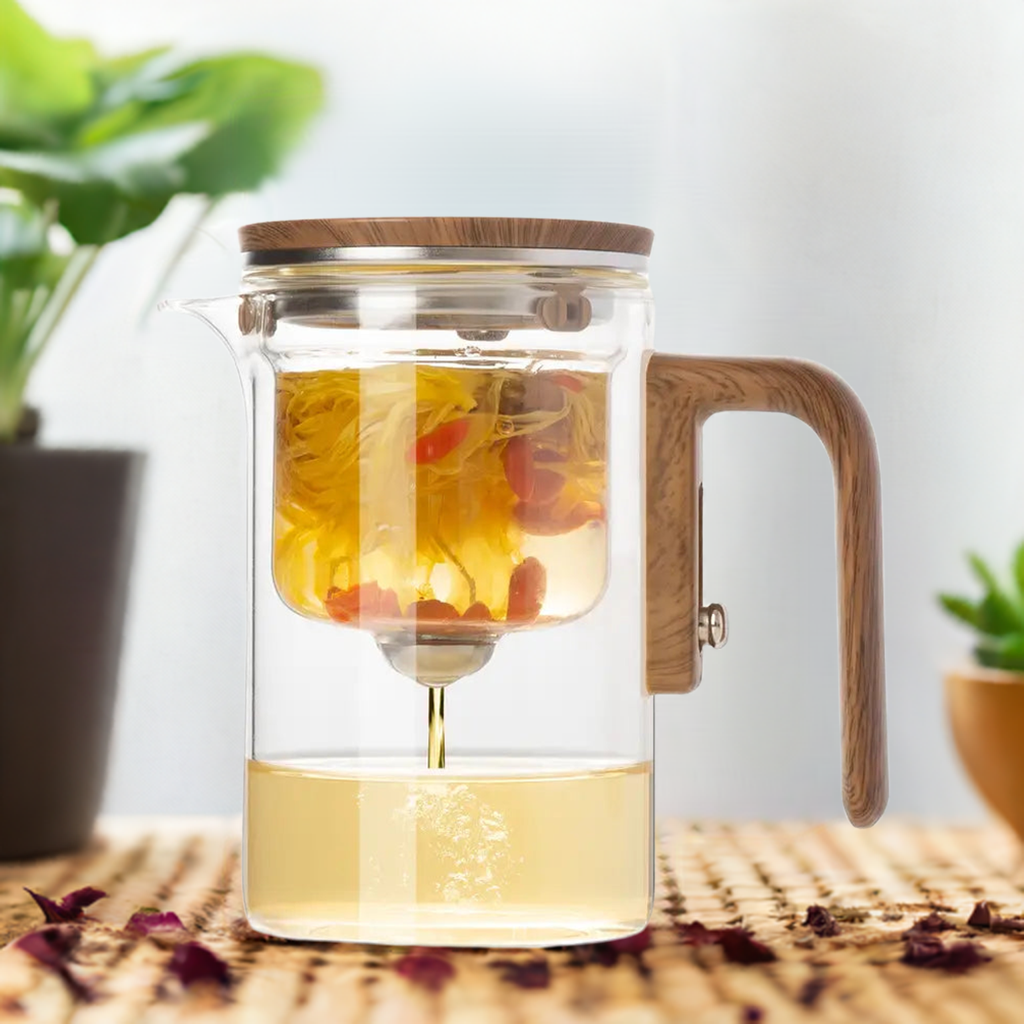 The BrewMaster Glass Teapot - Perfect Tea, Every Time +  50% OFF
